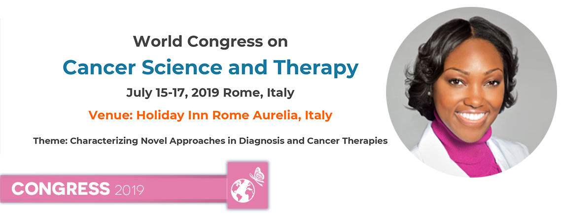 World Congress on Cancer Science and Therapy - Dr. April Spencer Speaking