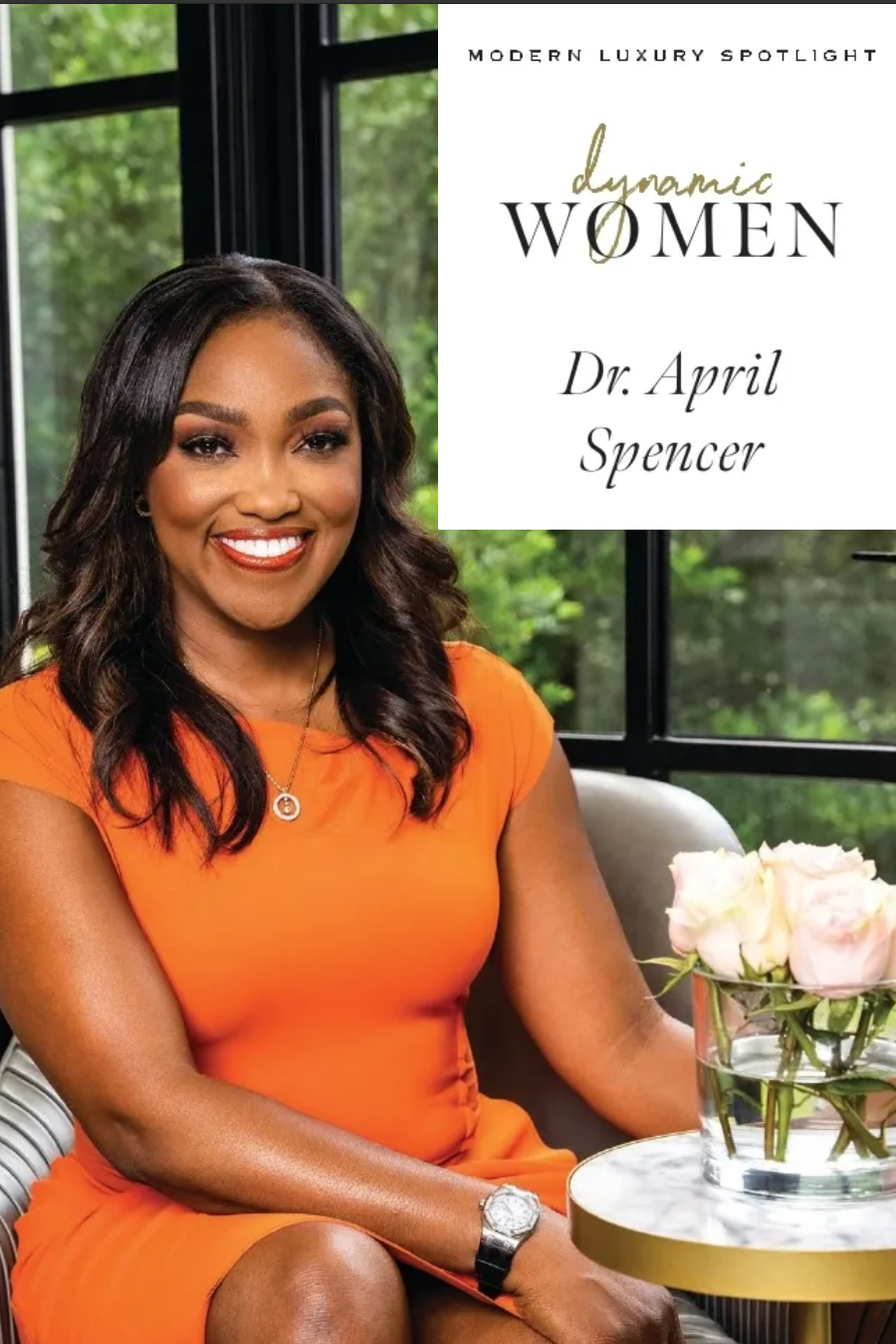 Dr April Spencer featured in Modern Luxury Magazine 2022
