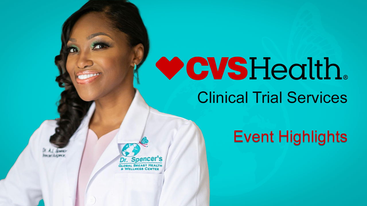Dr. April Spencer at the CVS Health Clinical Trials Event